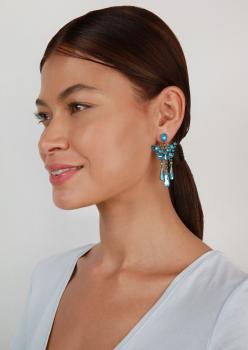 blue - Butterfly Dance - Konplott earrings